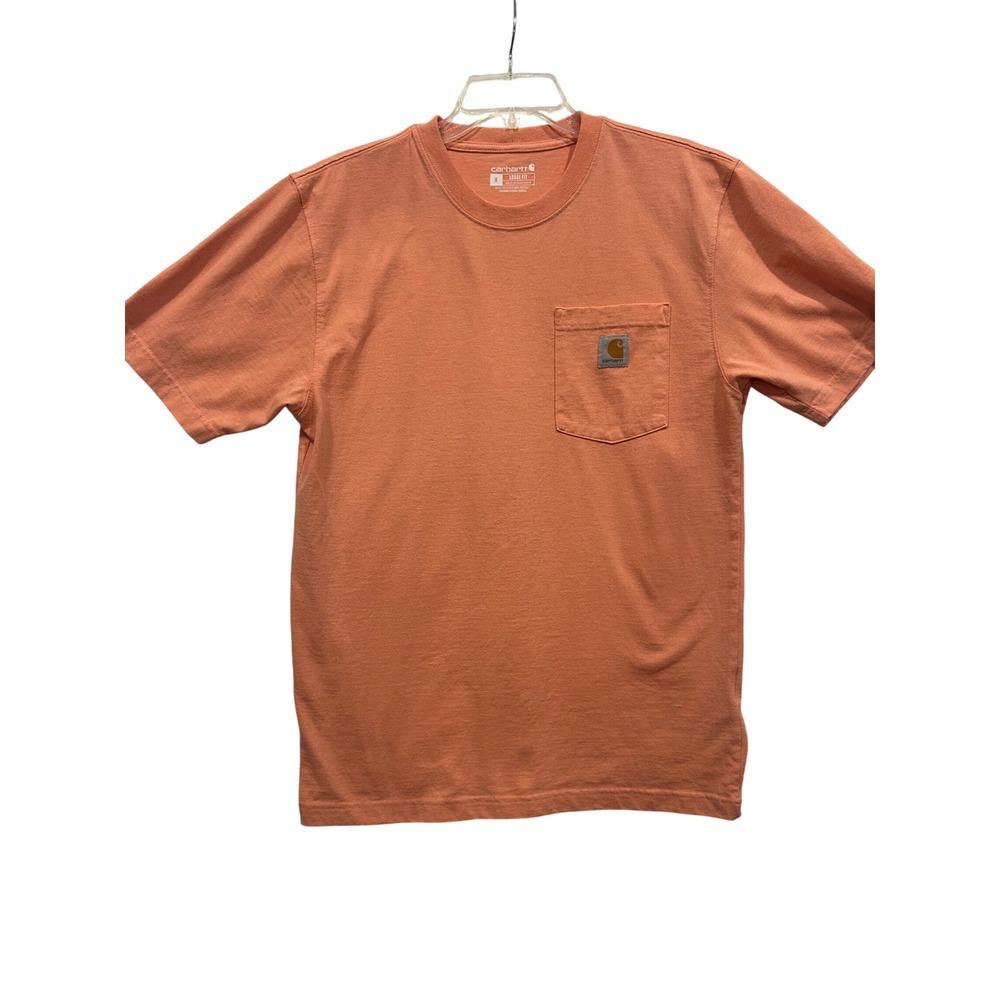 Carhartt Pocket T-Shirt Loose Fit Workwear Tee Casual Top Small
(668)